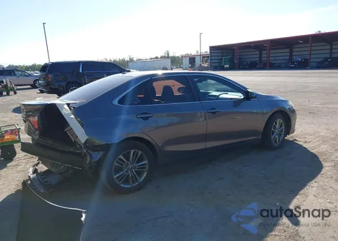 2017 Toyota Camry Se из США, поврежденный, VIN 4T1BF1FK3HU381610